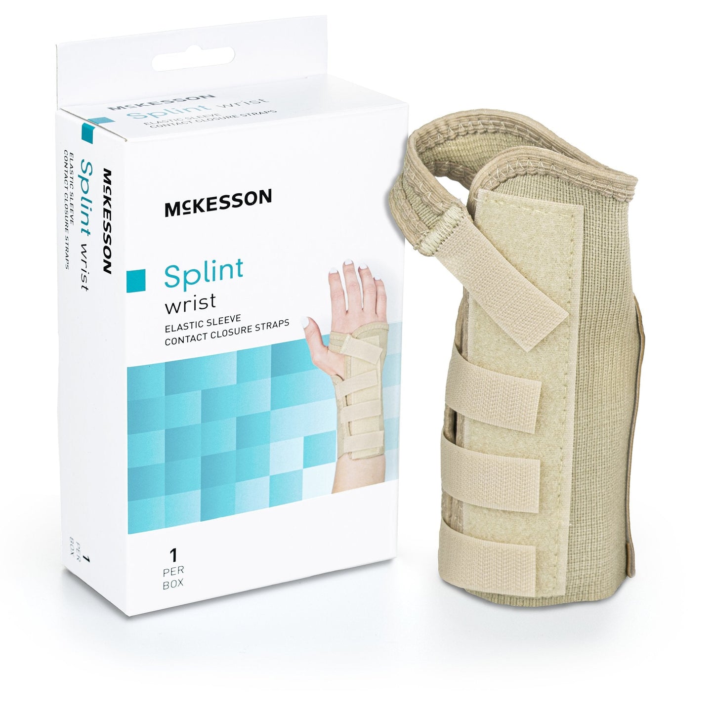 McKesson Right Wrist Splint, Large