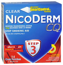 Nicoderm CQ® Nicotine Step 3 Stop Smoking Aid, 14 patches