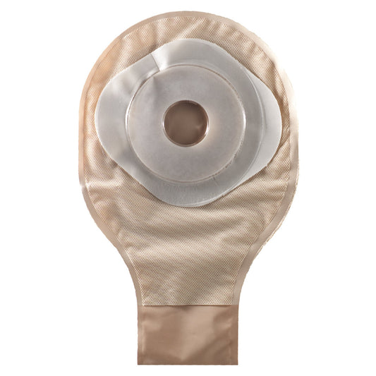 ActiveLife® One-Piece Drainable Opaque Colostomy Pouch, 10 Inch Length, 1.25 Inch Stoma, 10 ct