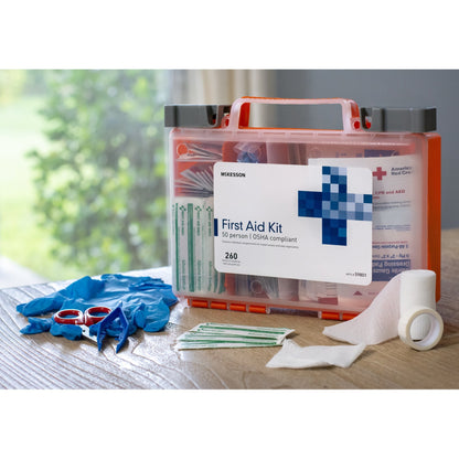 McKesson 50-Person First Aid Kit, 260 pcs.